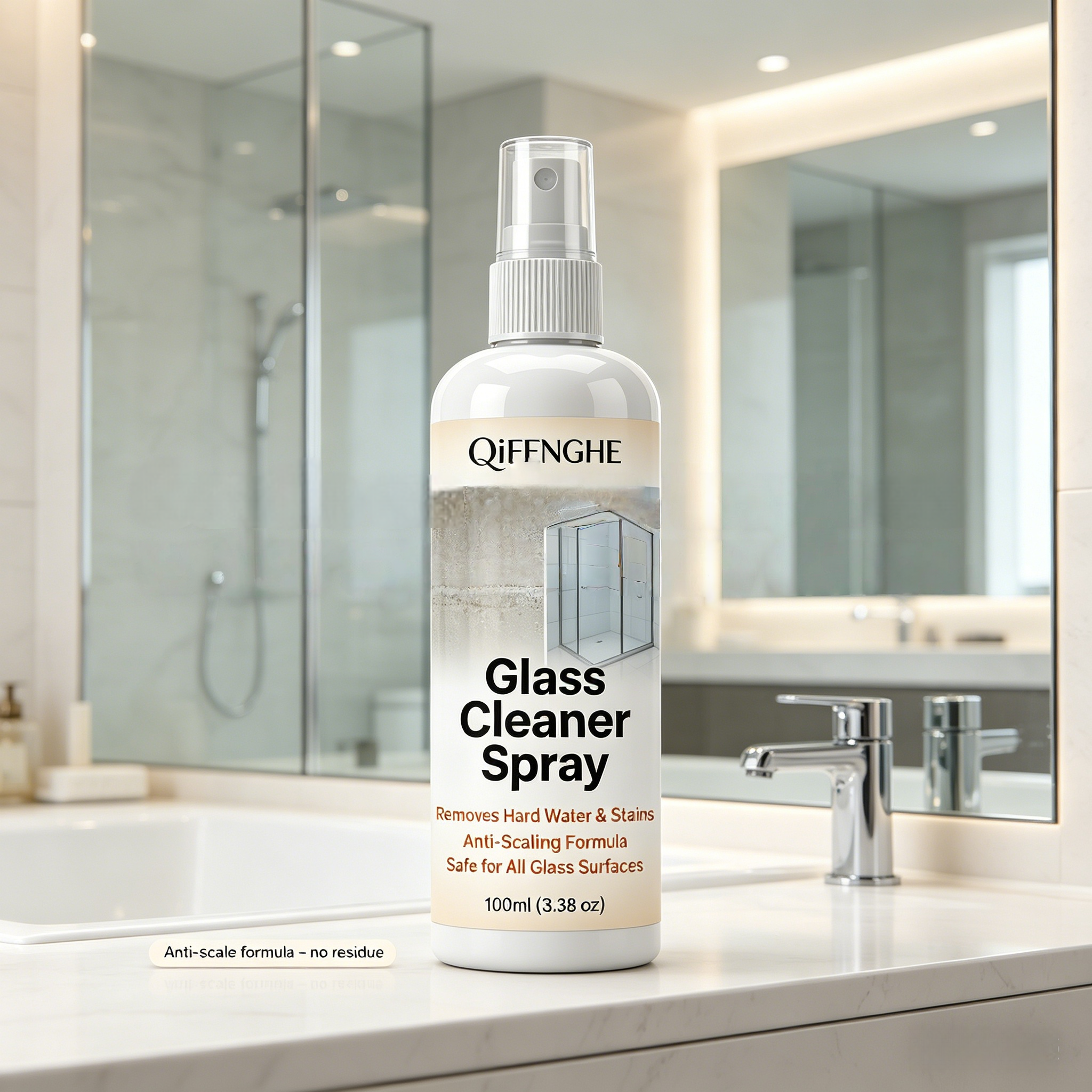 Instant Hard Water Stain Remov - Glass Cleaner Streak reseña y precio
