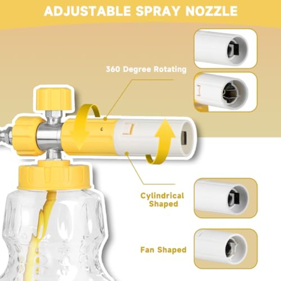 Foam Cannon for Pressure Washe - Foam Cannon Car Wash reseña y precio