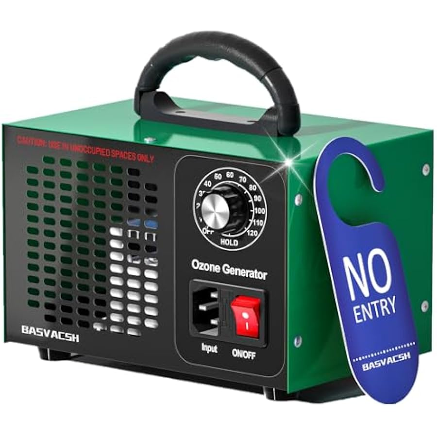 Ozone Generator 45,000mg/h, Ho - Odor Eliminator Car reseña y precio