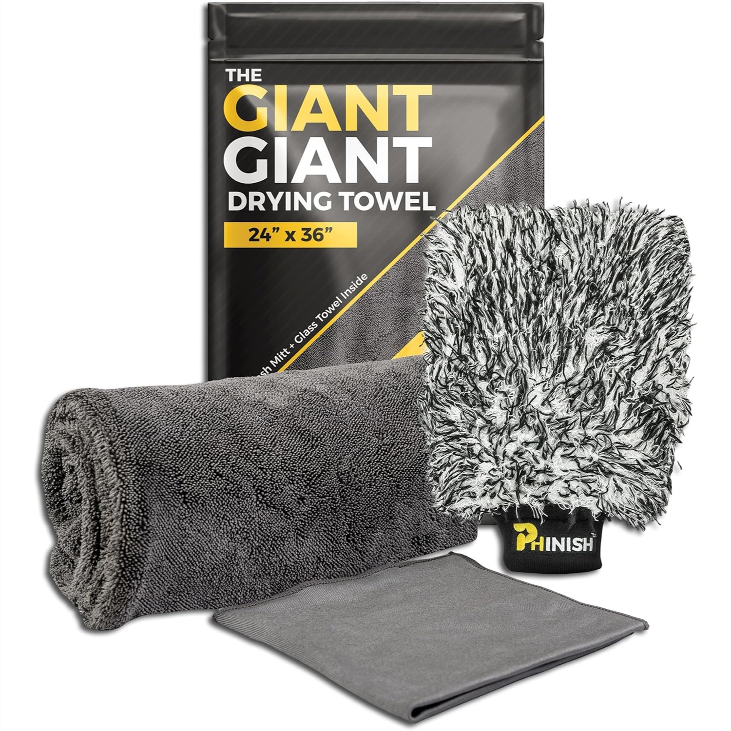 24x36 Car Drying Towel 1200 GS - Microfiber Towel Detailing reseña y precio
