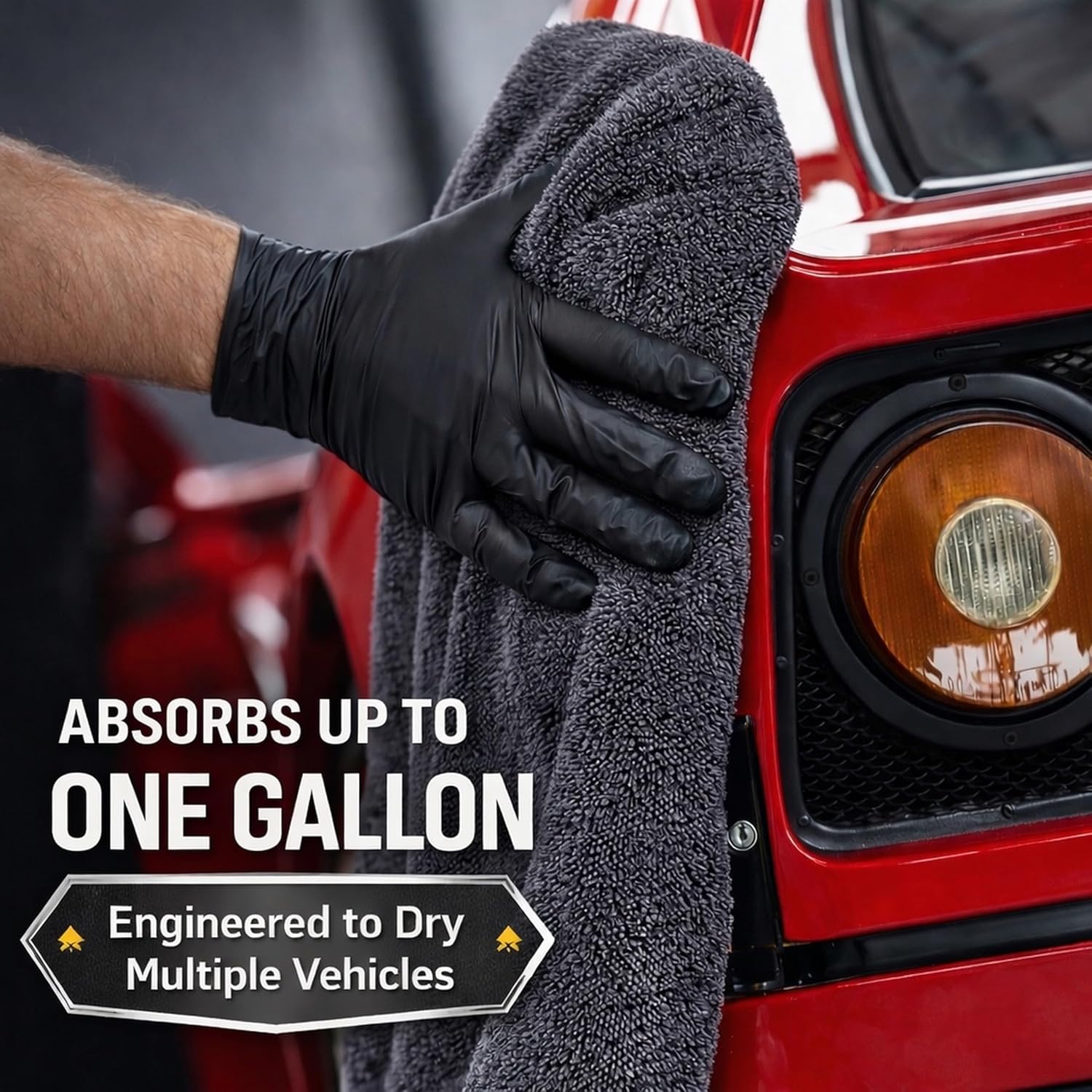 24x36 Car Drying Towel 1200 GS - Microfiber Towel Detailing reseña y precio