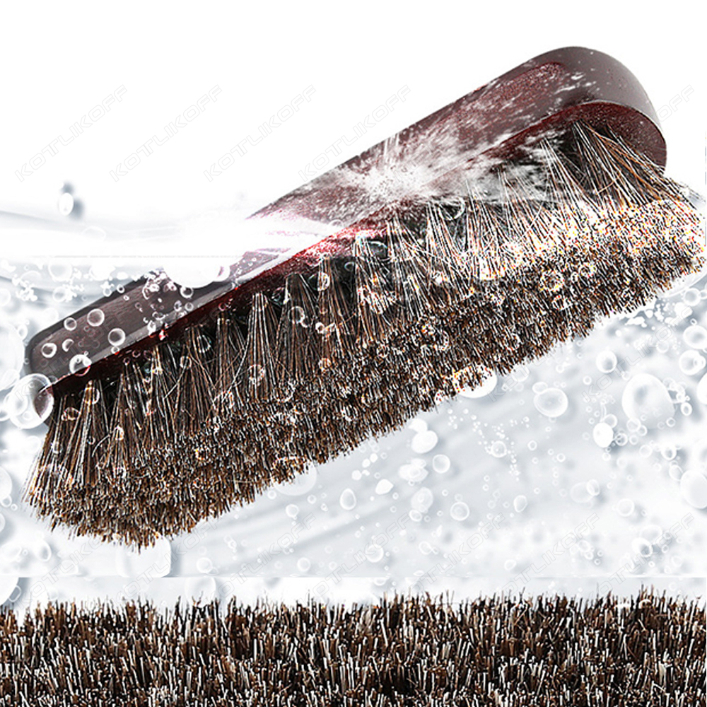 Premium Horsehair Shoe Brush F - Dirt Brush Interior reseña y precio