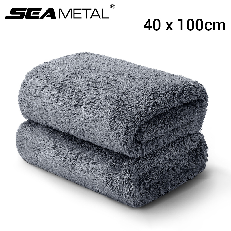 SEAMETAL 40X100CM Car Wash Tow - Microfiber Towel Detailing reseña y precio