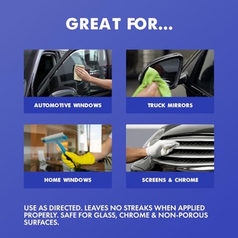 BullSnot VizABull Glass Cleane - Glass Cleaner Streak reseña y precio