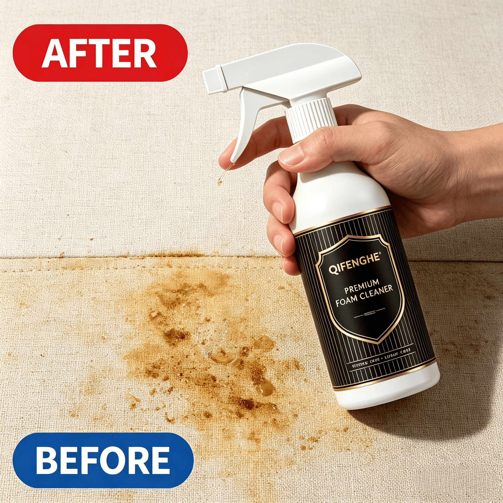 2-in-1 Foam Cleaner – Waterles - Seat Cleaner Fabric reseña y precio