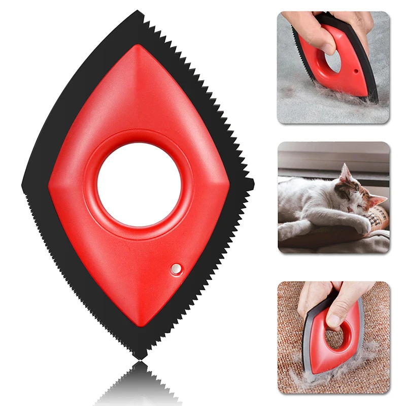 4 Modes Pet Hair Remover Comb  - Seat Cleaner Fabric reseña y precio