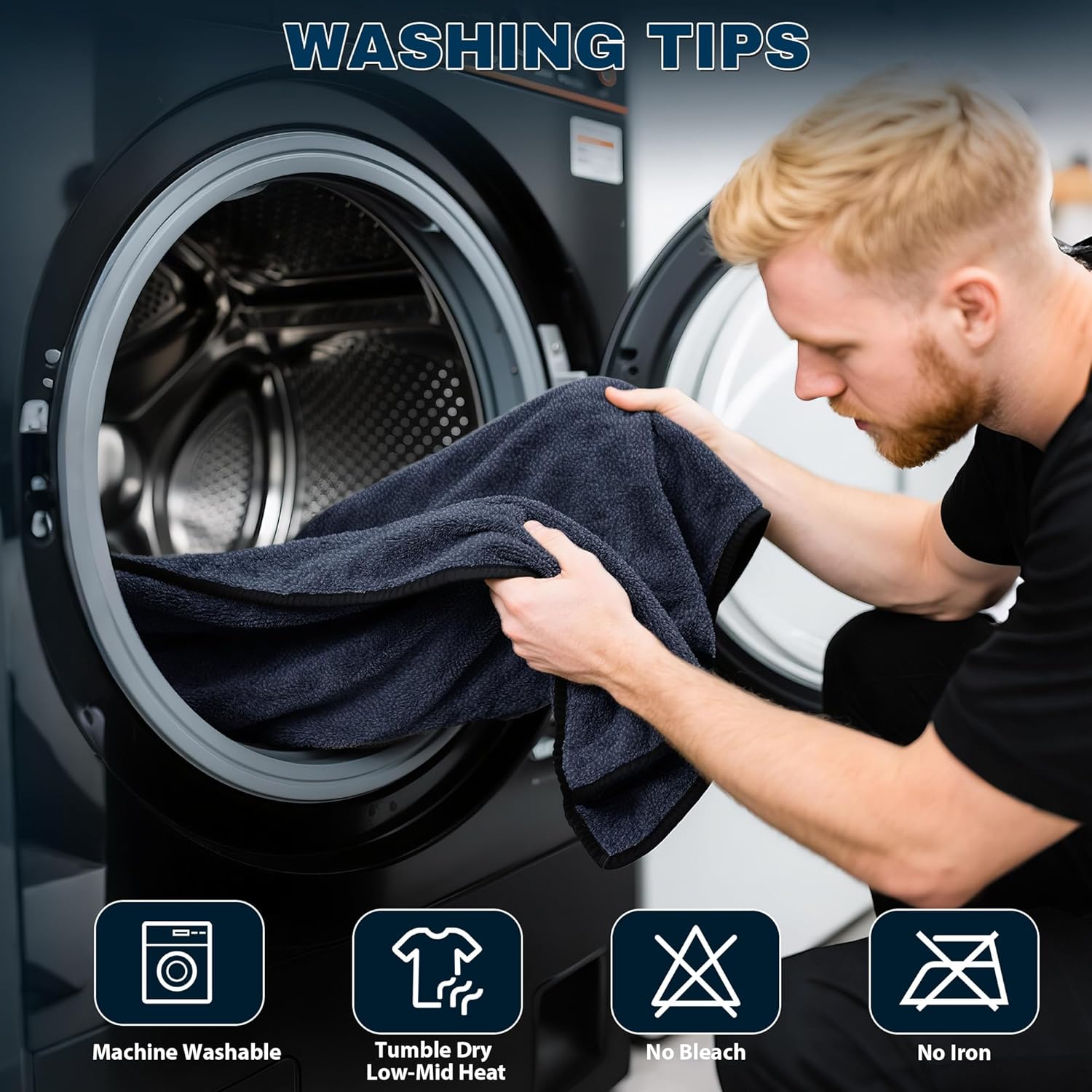 4PCS Microfiber Car Drying Tow - Microfiber Towel Detailing reseña y precio