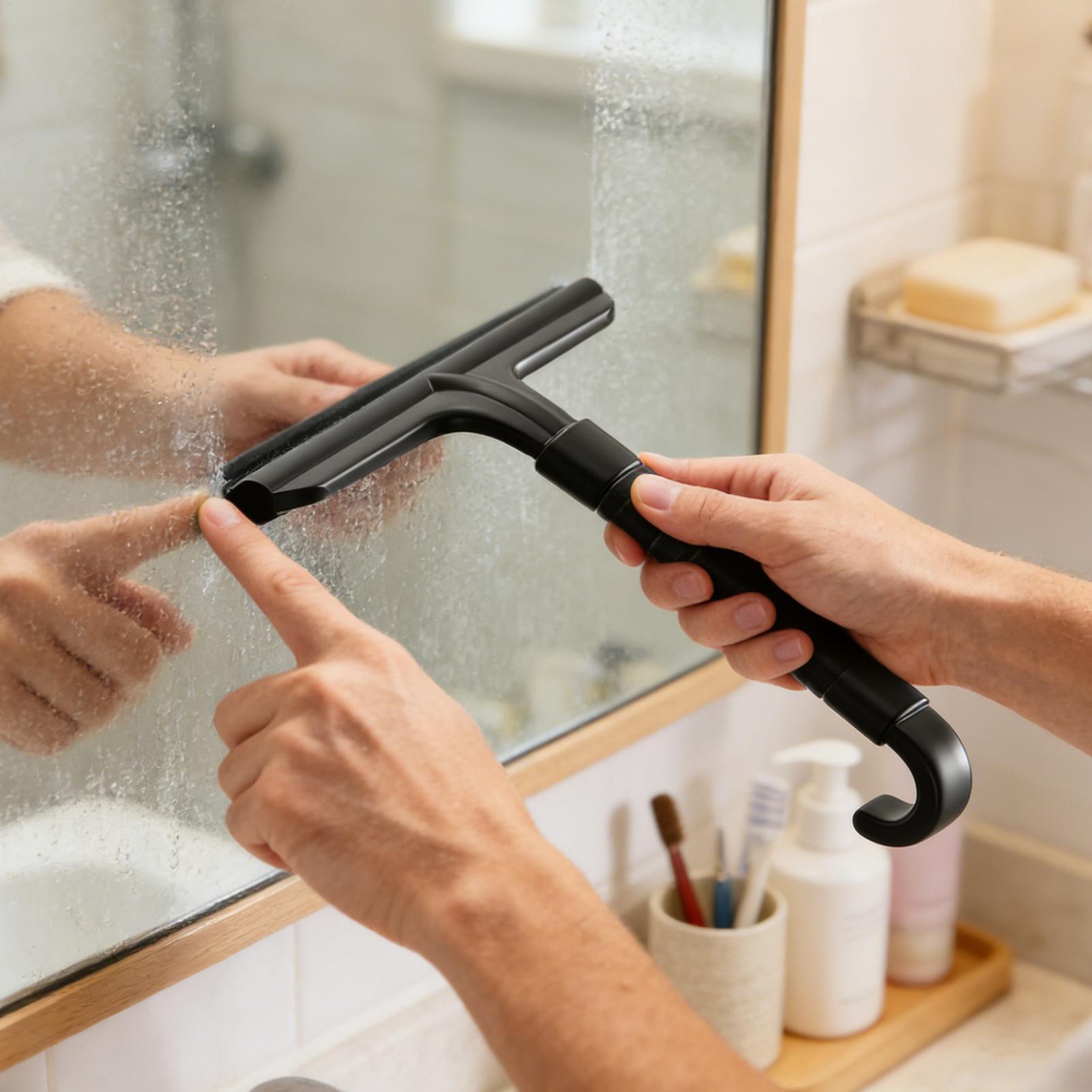 Shower Squeegee Bathroom Glass - Glass Cleaner Streak reseña y precio