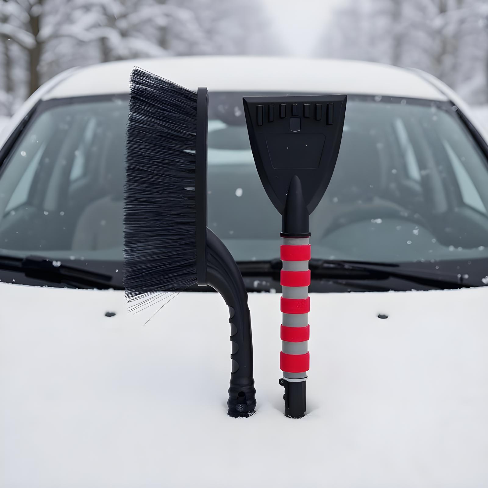 Car Scraper Snow Brush Windshi - Car Cleaning Brush reseña y precio