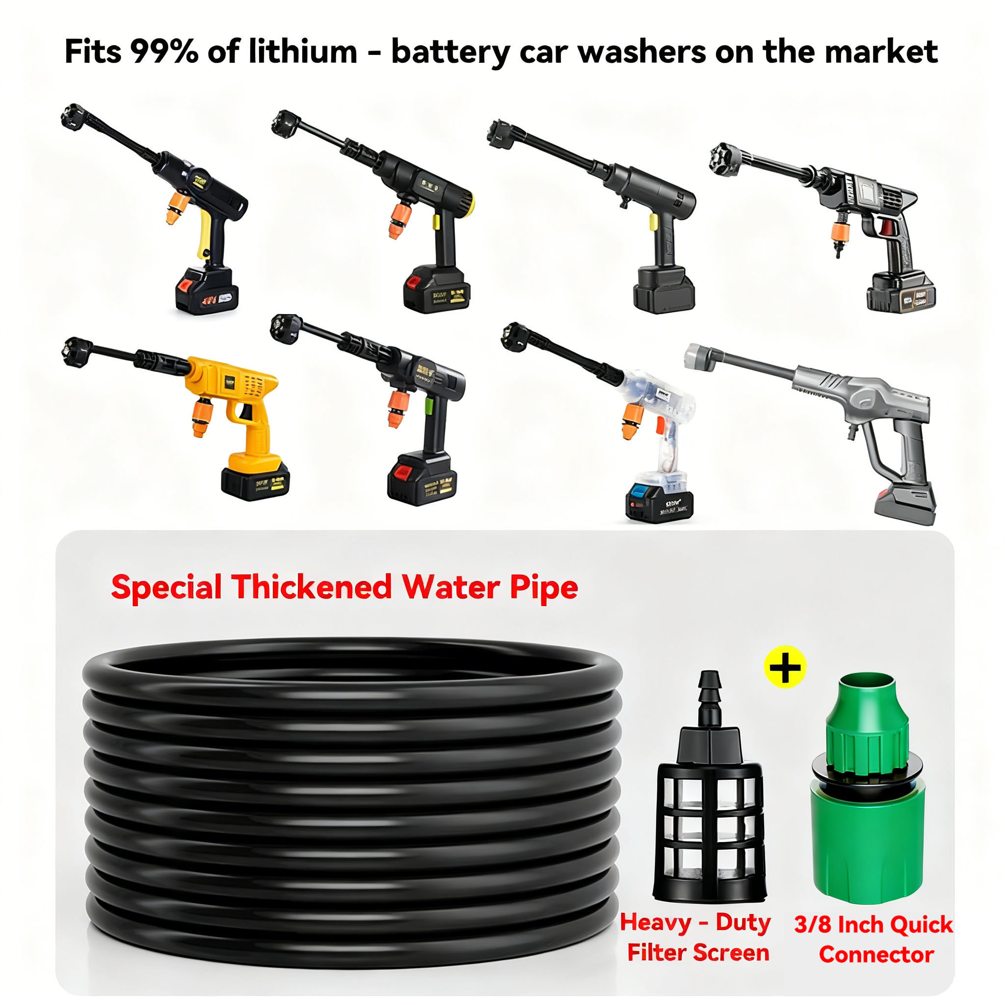 5m/10m/15m/20m Cordless Lithiu - Car Shampoo Ph reseña y precio
