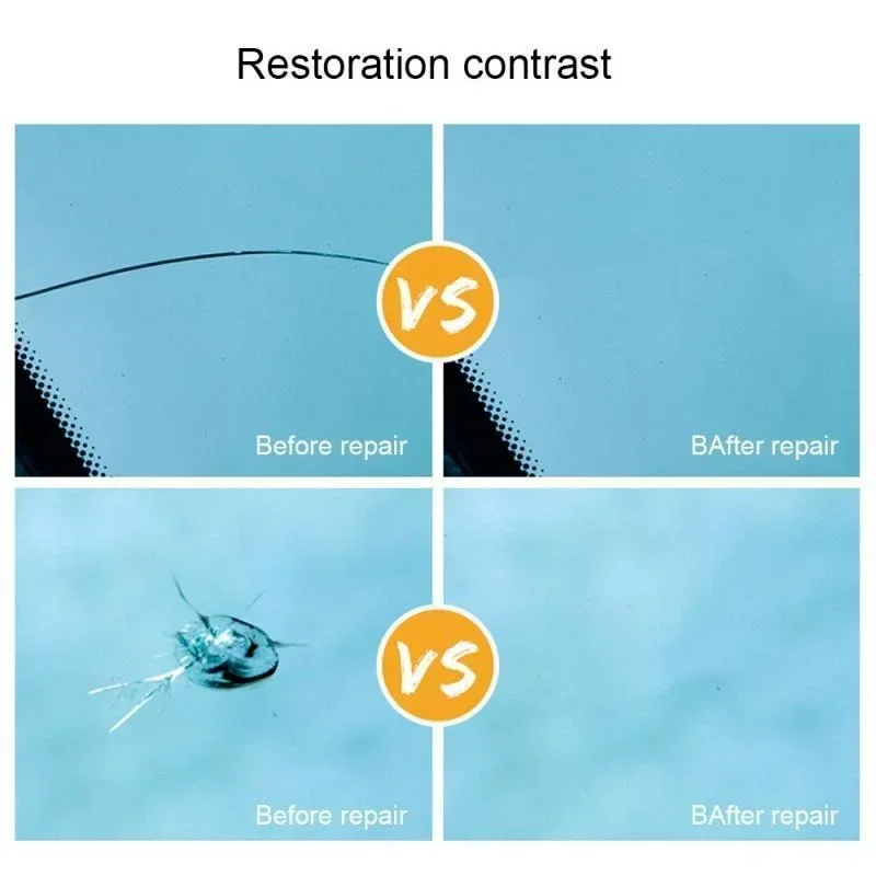 Car Glass Scratch Repair Fluid - Glass Cleaner Streak reseña y precio