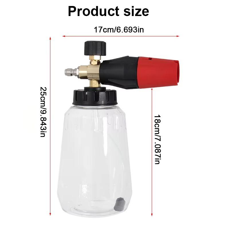 High Pressure PA Foam Cannon   - Pressure Washer Foam Gun reseña y precio