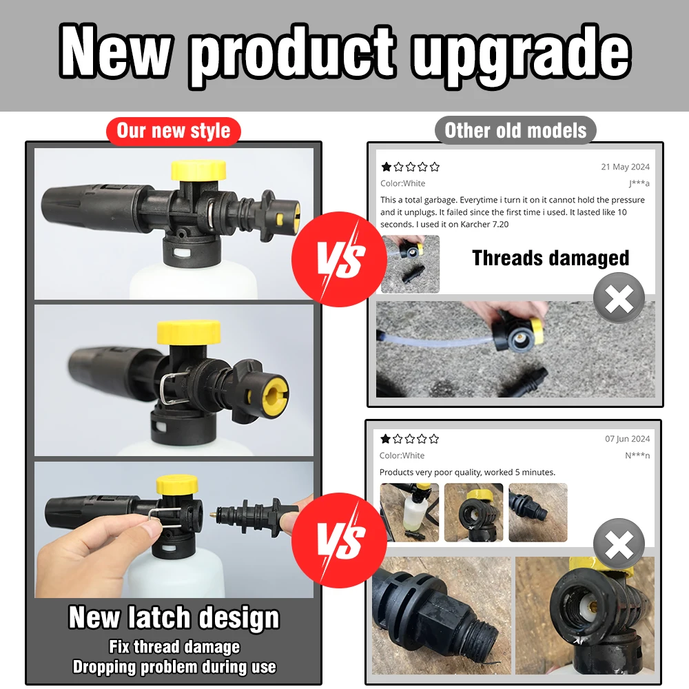 Foam Cannon for Karcher K2 K3  - Foam Cannon Car Wash reseña y precio