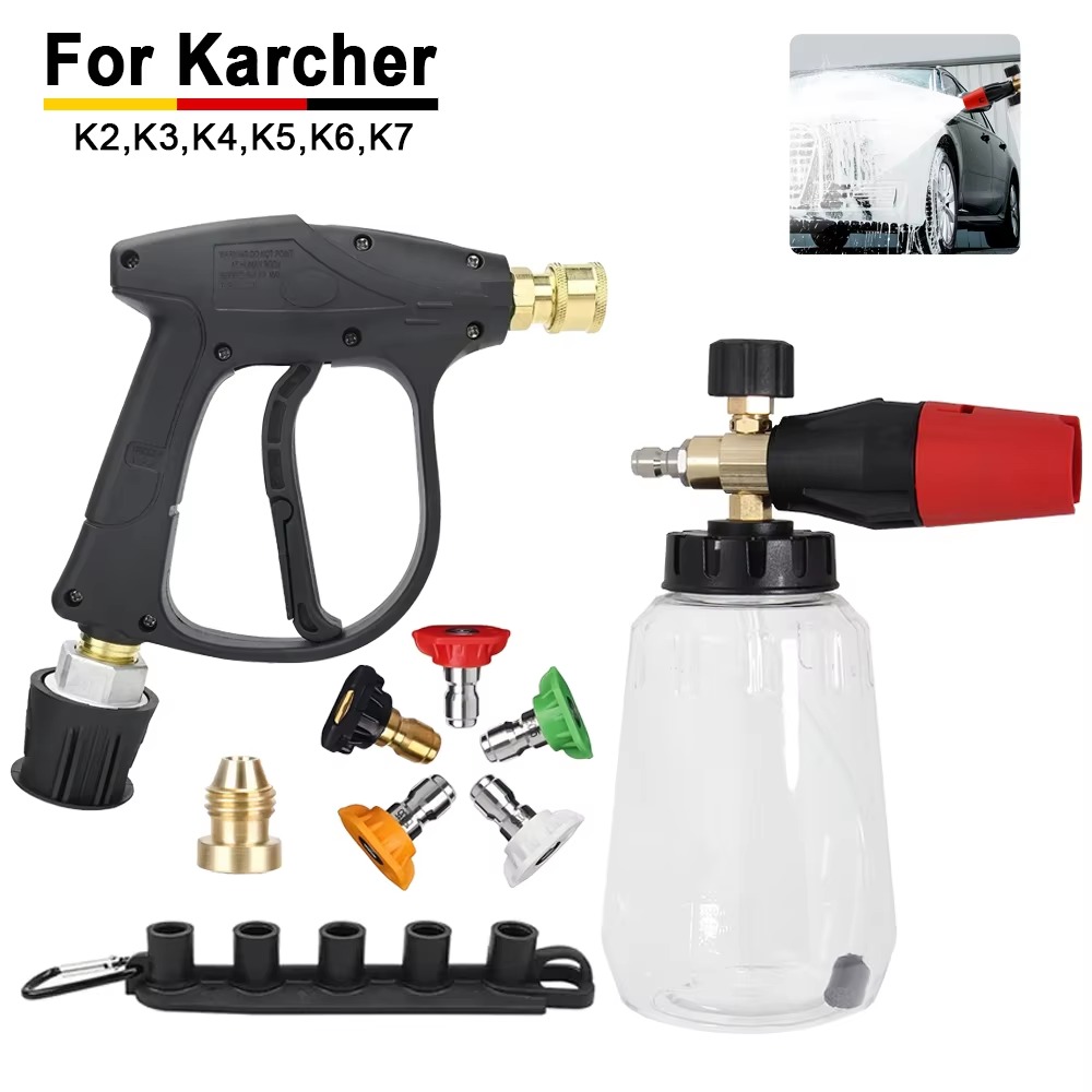 Snow Foam Cannon Lance Kit Com - Pressure Washer Foam Gun reseña y precio