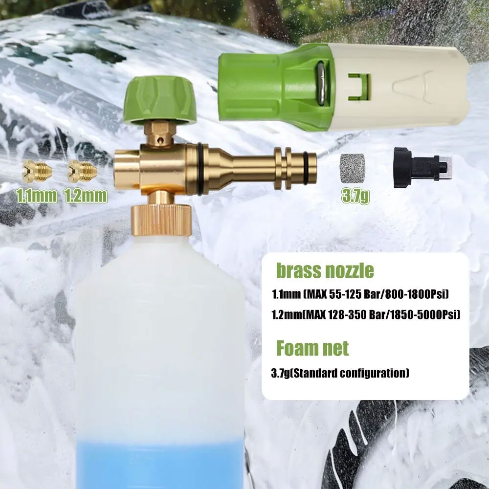 Aluminum Foam gun Lance Foam c - Foam Cannon Car Wash reseña y precio