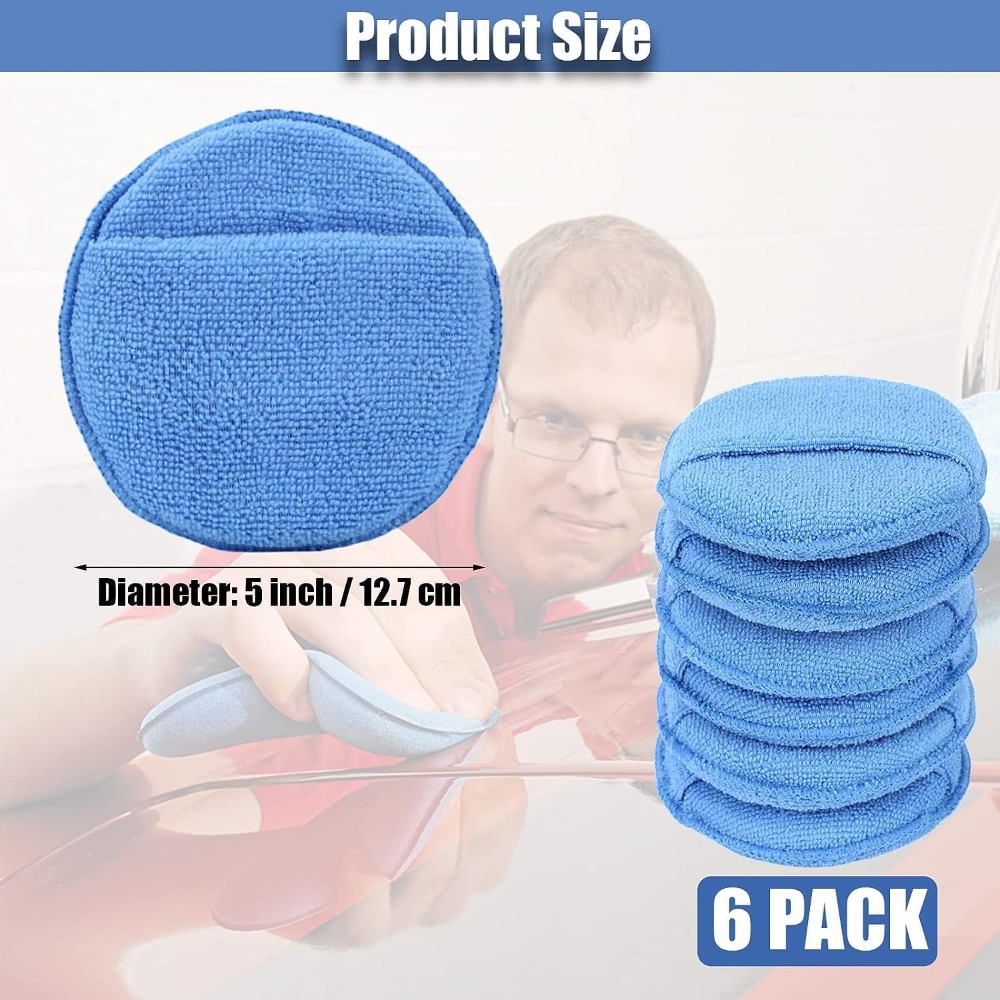Microfiber Wax Applicator Pads - Wax Applicator Pad reseña y precio