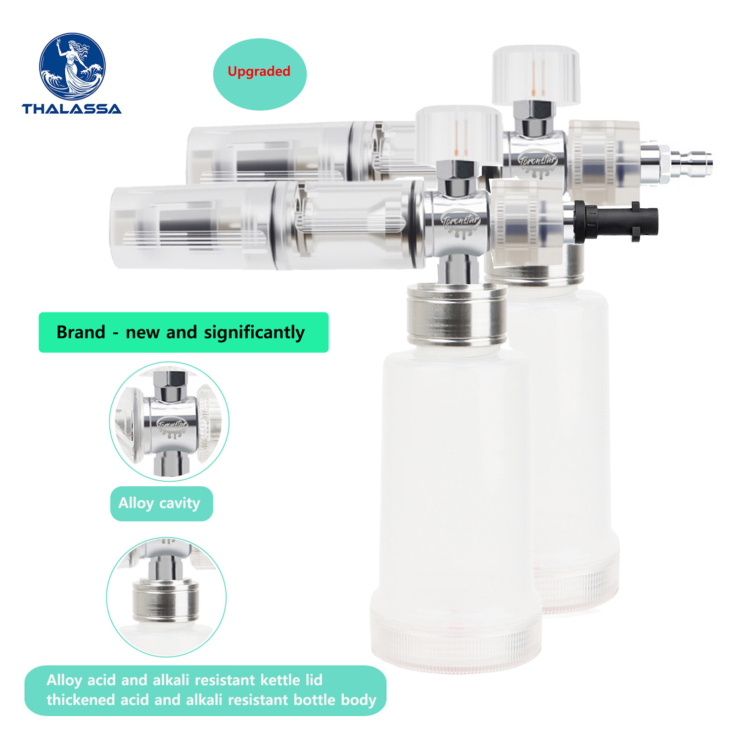 Foam Spray Gun Adjustable 100m - Pressure Washer Foam Gun reseña y precio