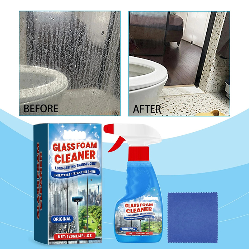 Foaming Glass Cleaner Spray St - Glass Cleaner Streak reseña y precio