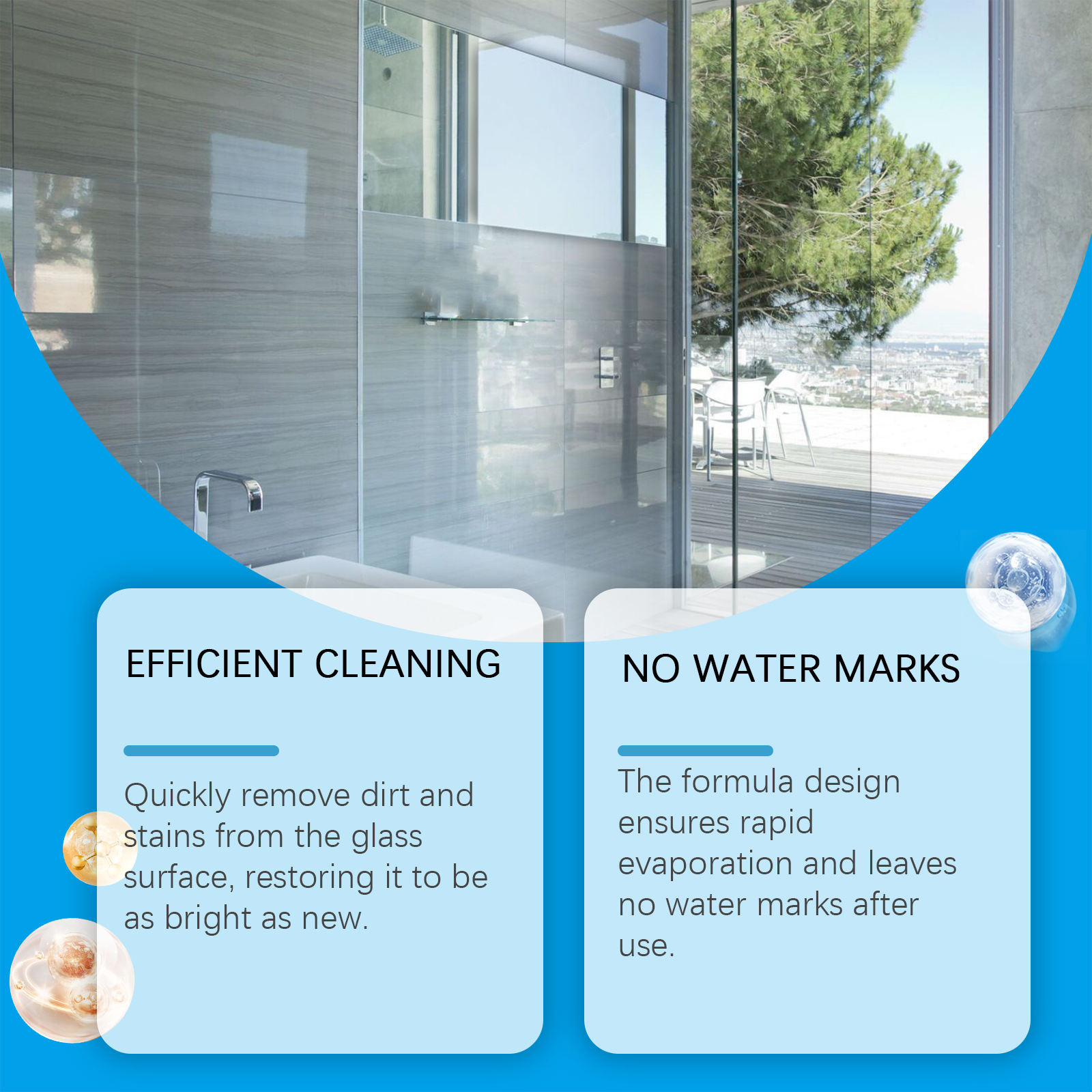 Foaming Glass Cleaner Spray St - Glass Cleaner Streak reseña y precio