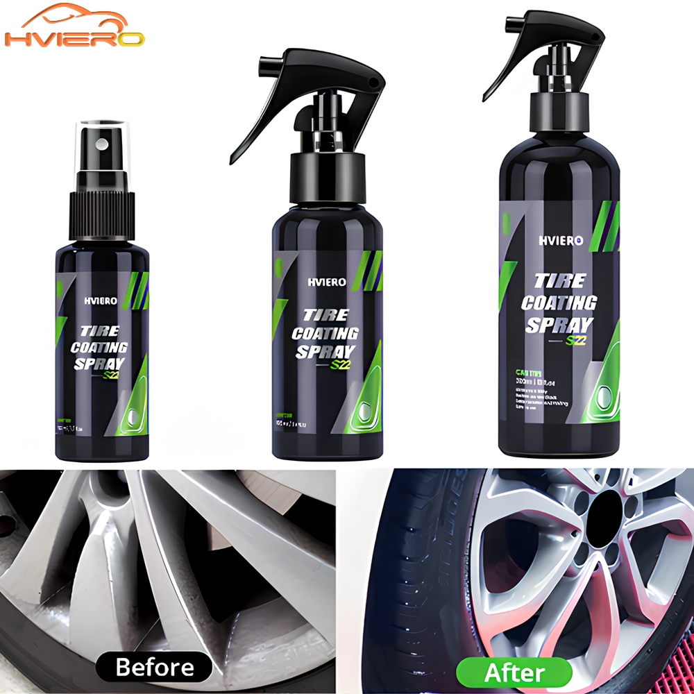 Car auto Tyre Gloss Tire Coati - Tire Shine Spray Sealant reseña y precio