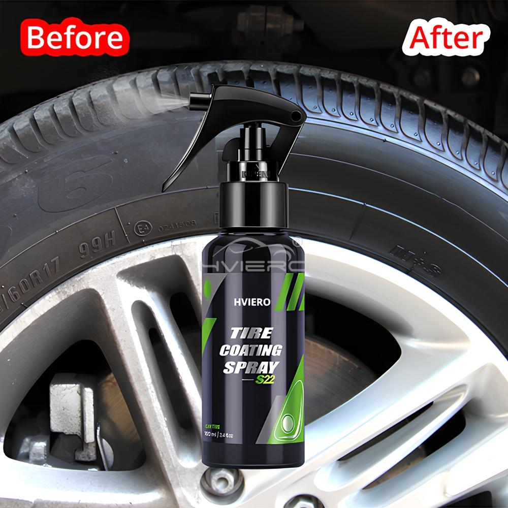 Car auto Tyre Gloss Tire Coati - Tire Shine Spray Sealant reseña y precio