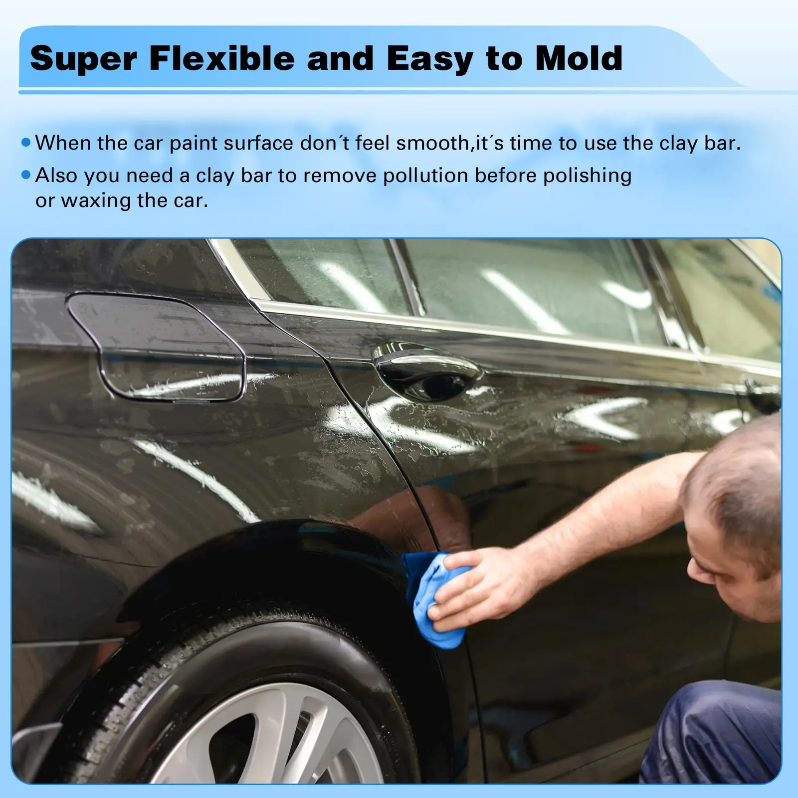 1-10Pcs Car Cleaning Clay Bar  - Clay Bar Lubricant reseña y precio