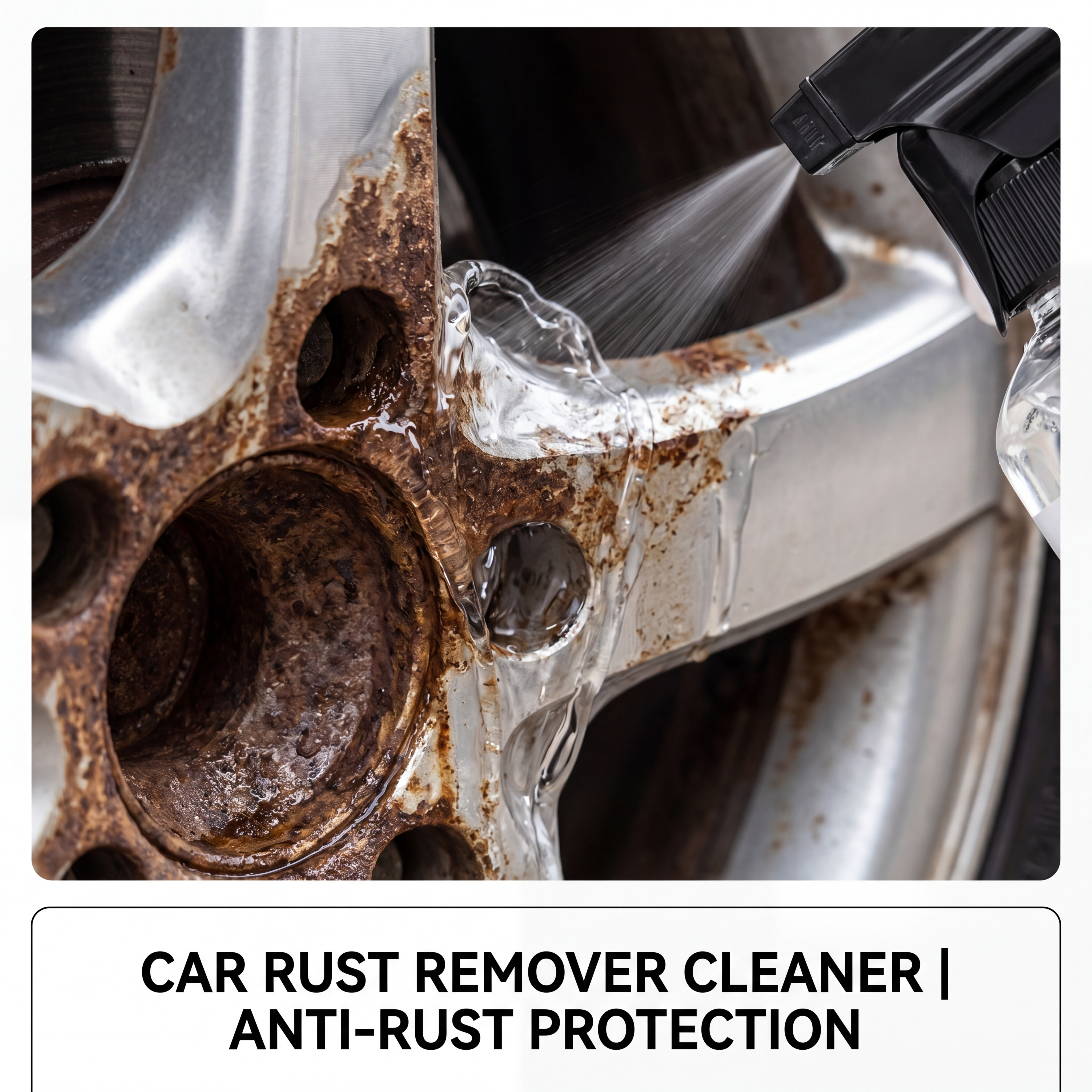 Car Rust Remover Spray Powerfu - Wheel Cleaner Alloy reseña y precio