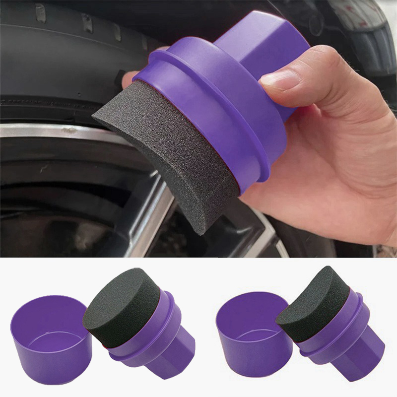 Car Tire Waxing Sponge Car Wax - Wax Applicator Pad reseña y precio