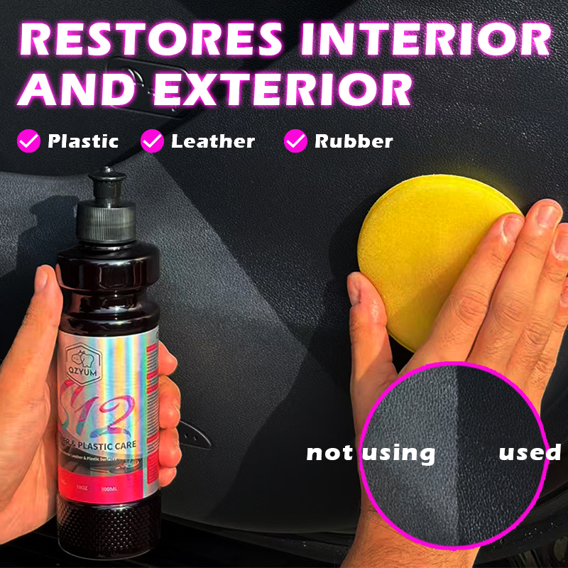 QZYUM Plastic & Trim Restorer, - Trim Restorer Plastic reseña y precio