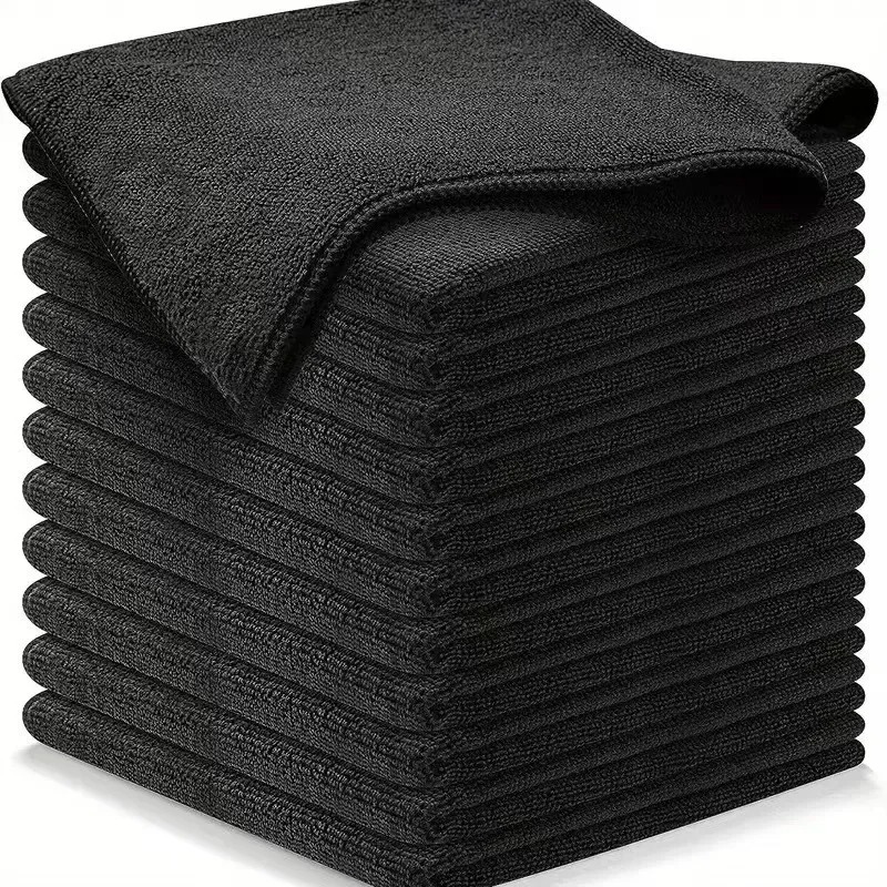 TILONDEX 1/3PCS Black Microfib - Microfiber Towel Detailing reseña y precio