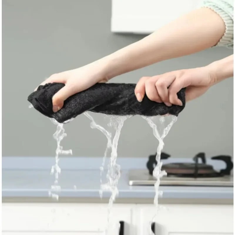 TILONDEX 1/3PCS Black Microfib - Microfiber Towel Detailing reseña y precio