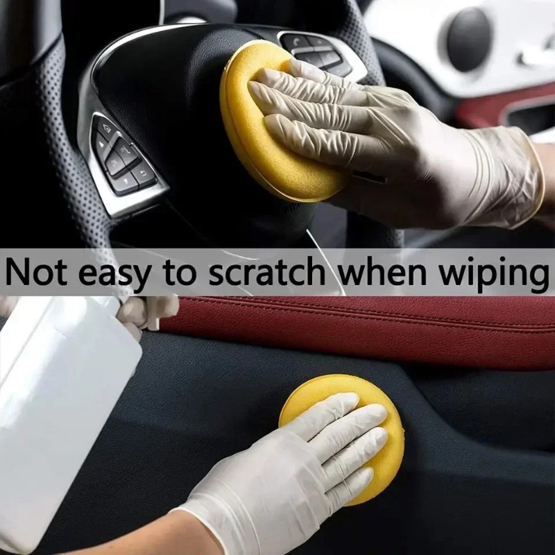 6PCS Car Care Foam Wax Applica - Wax Applicator Pad reseña y precio