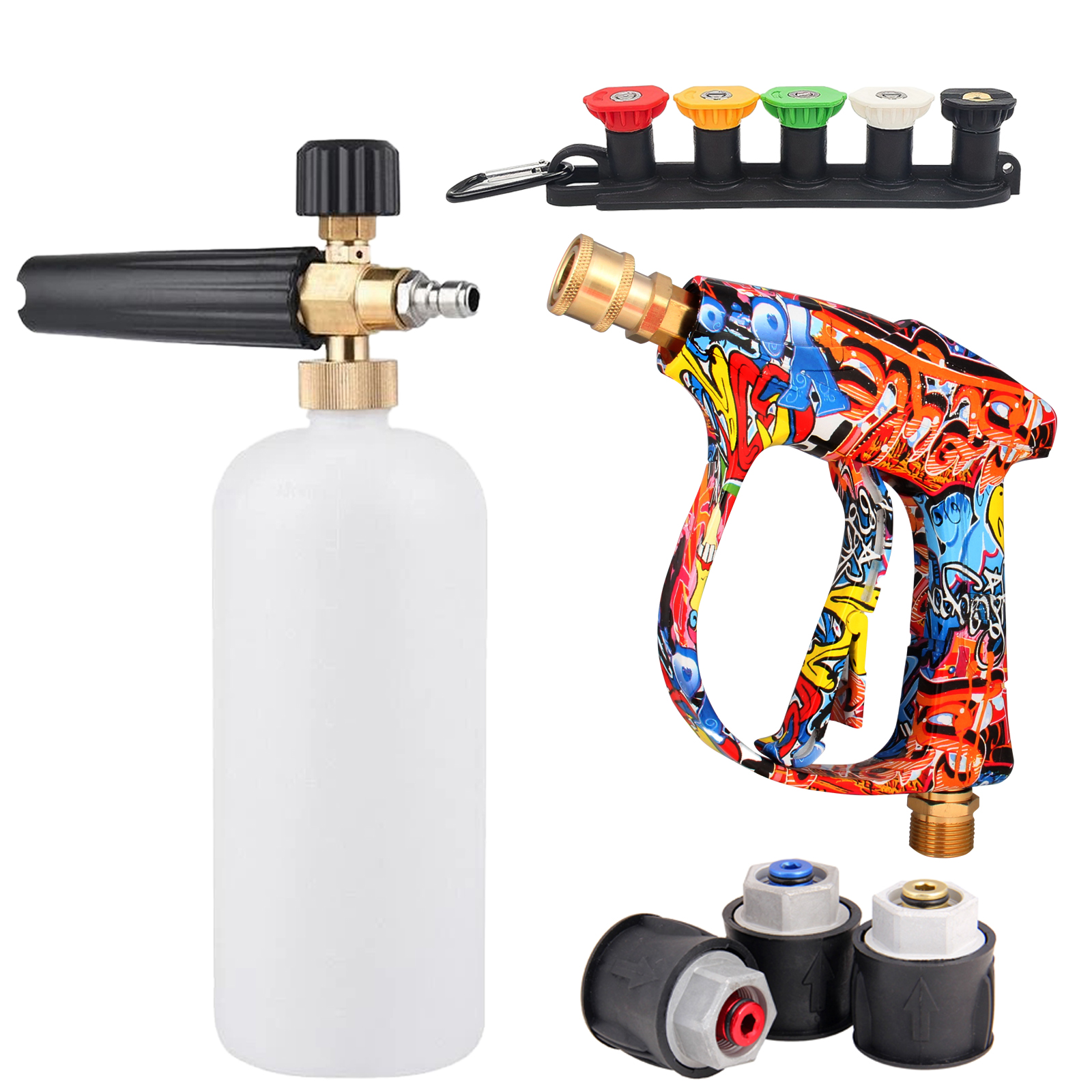 4350PSI High Pressure Water Gu - Foam Cannon Car Wash reseña y precio