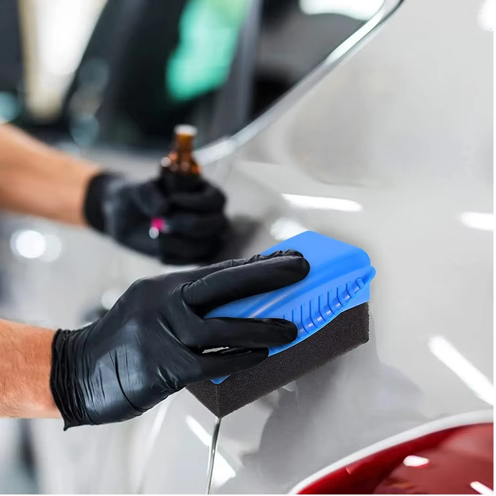 Car Wheel Sponge Brushes (w/ o - Wax Applicator Pad reseña y precio