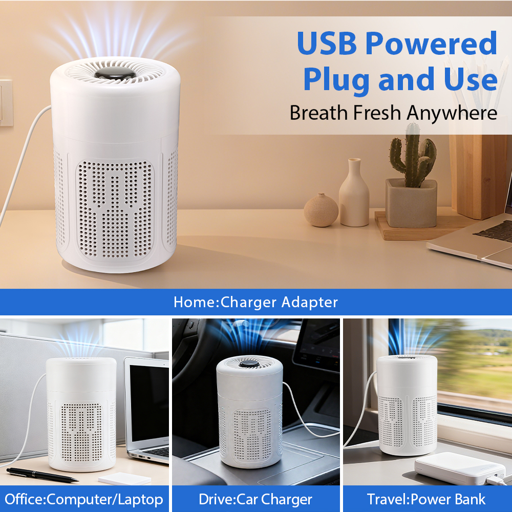 Portable Car Air Purifier Offi - Odor Eliminator Car reseña y precio
