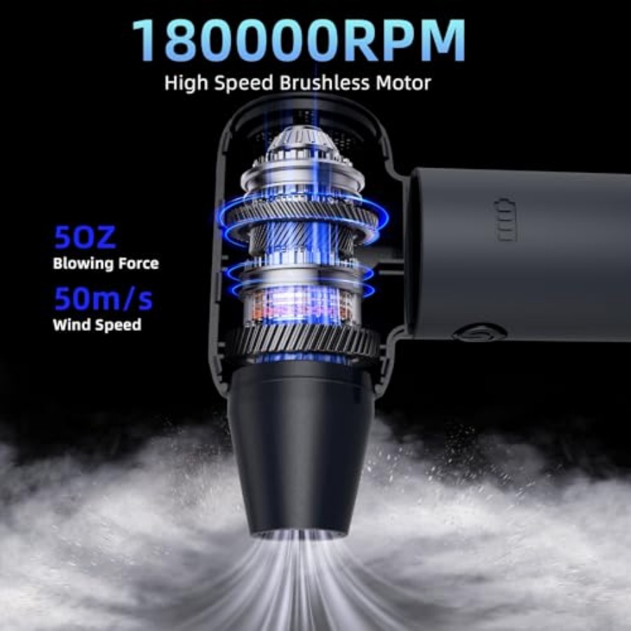 3-Gear Electric Portable Air D - Dryer Car Blower reseña y precio