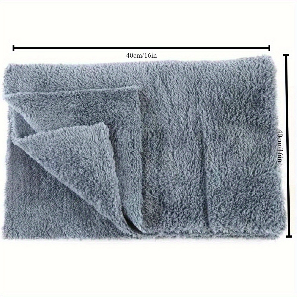 1/2/3/6pcs 16inch X 16inch 400 - Microfiber Towel Detailing reseña y precio