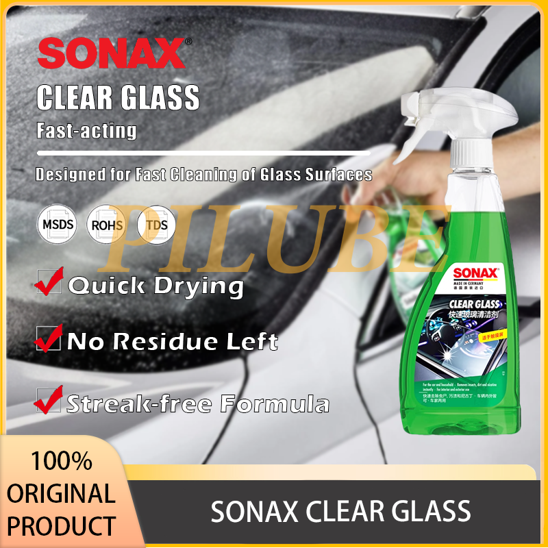 SONAX CLEAR GLASS Fast Glass C - Glass Cleaner Streak reseña y precio