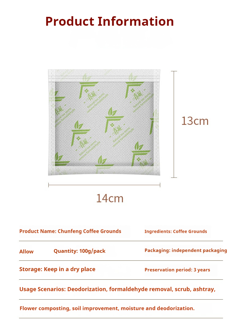 5pcs Eco-Friendly Coffee Groun - Odor Eliminator Car reseña y precio