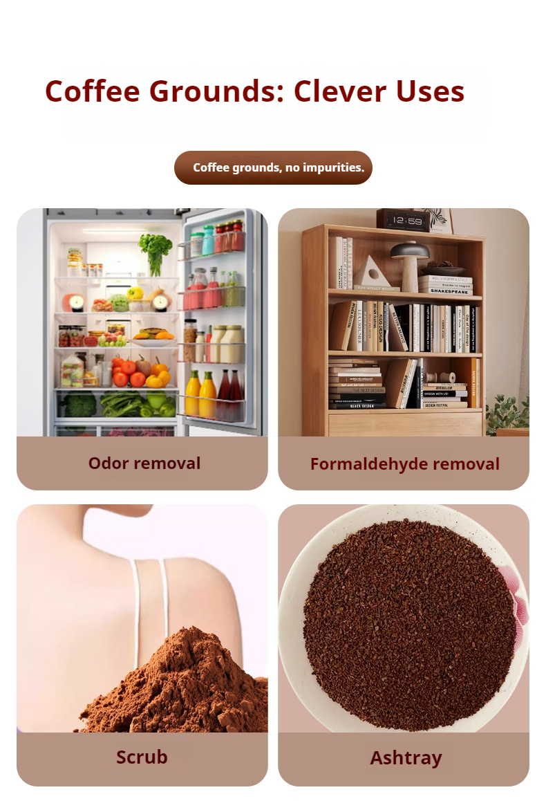 5pcs Eco-Friendly Coffee Groun - Odor Eliminator Car reseña y precio