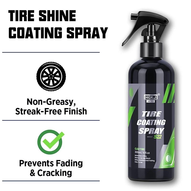 2026 Hot Tyre Gloss Tire Coati - Tire Shine Spray Sealant reseña y precio