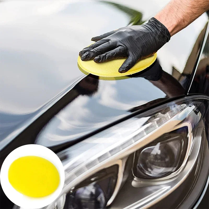 12Pcs Round Car Waxing Polish  - Wax Applicator Pad reseña y precio