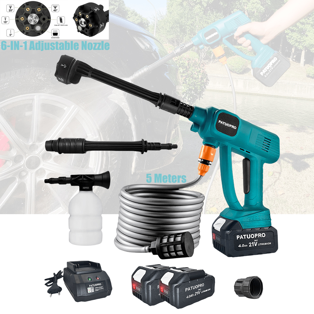 Cordless Car Washing Gun High  - Car Shampoo Ph reseña y precio