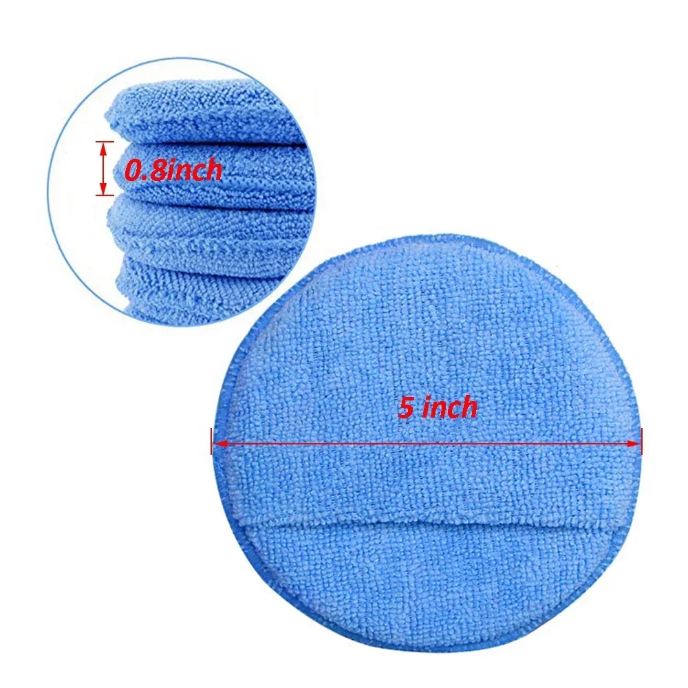 10Pcs Car Detailing Applicator - Wax Applicator Pad reseña y precio