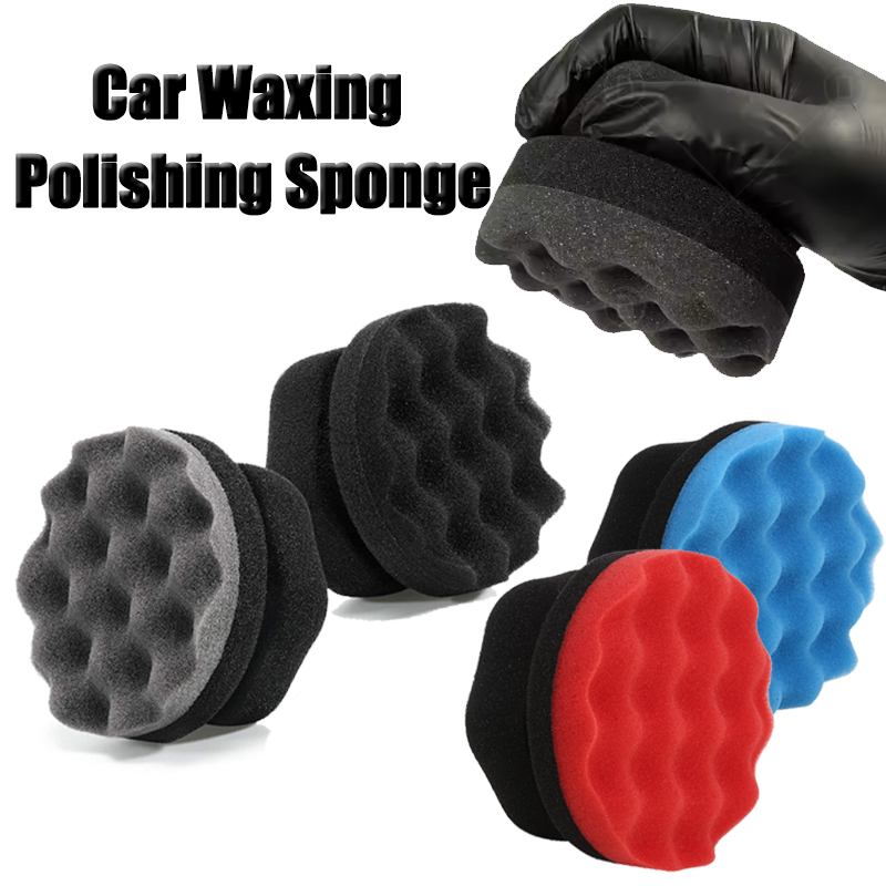 Car Wax Polishing Sponge Hexag - Wax Applicator Pad reseña y precio