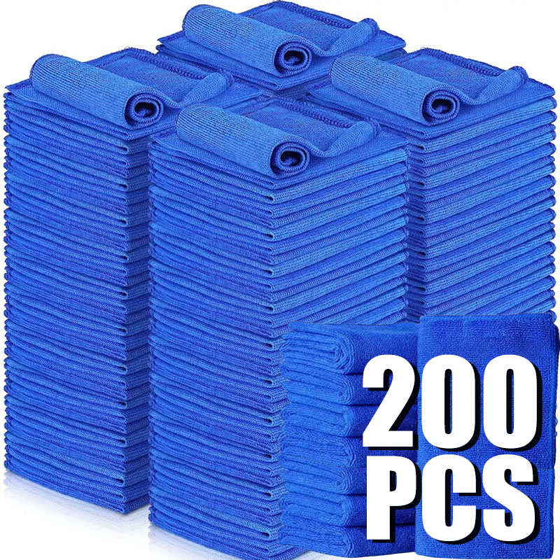 10/200PCS Microfiber Car Clean - Microfiber Towel Detailing reseña y precio