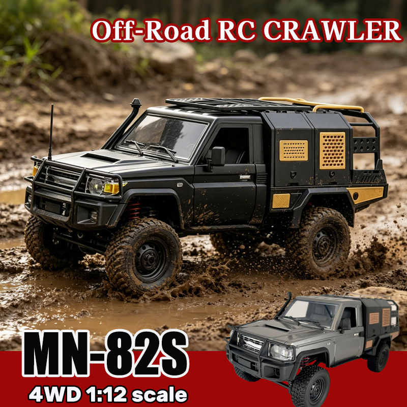 New MN82S MN82T RC Crawler 1/1 - Dirt Brush Interior reseña y precio
