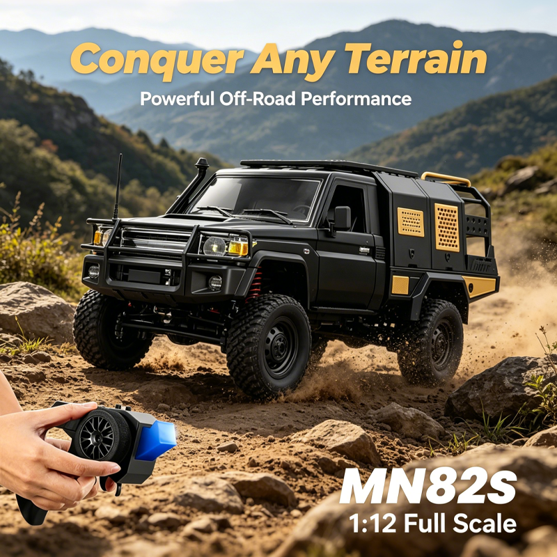 New MN82S MN82T RC Crawler 1/1 - Dirt Brush Interior reseña y precio