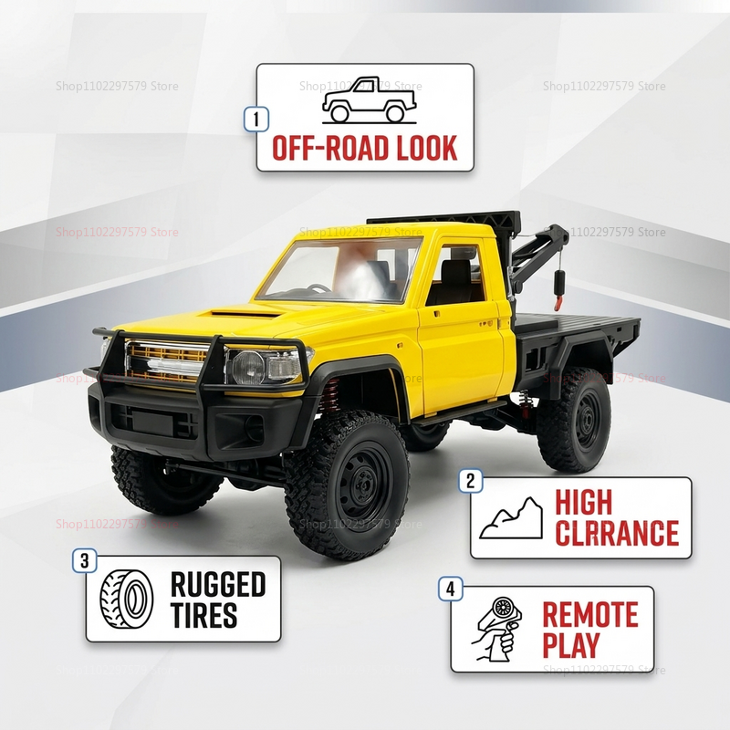 MN82T 1:12 2.4G RC Crawler Hoi - Dirt Brush Interior reseña y precio