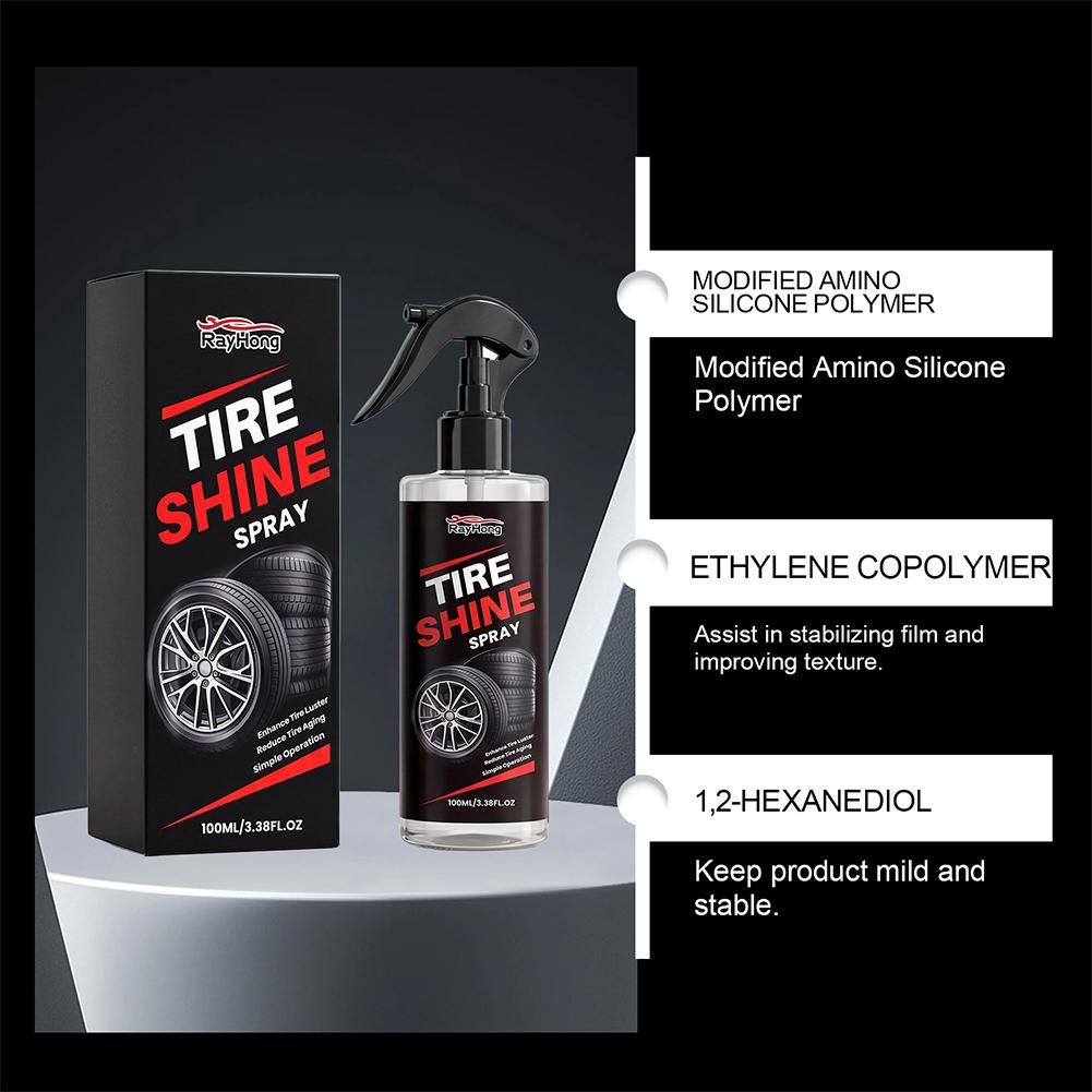 Tyre Gloss Tire Coating Spray  - Tire Shine Spray Sealant reseña y precio